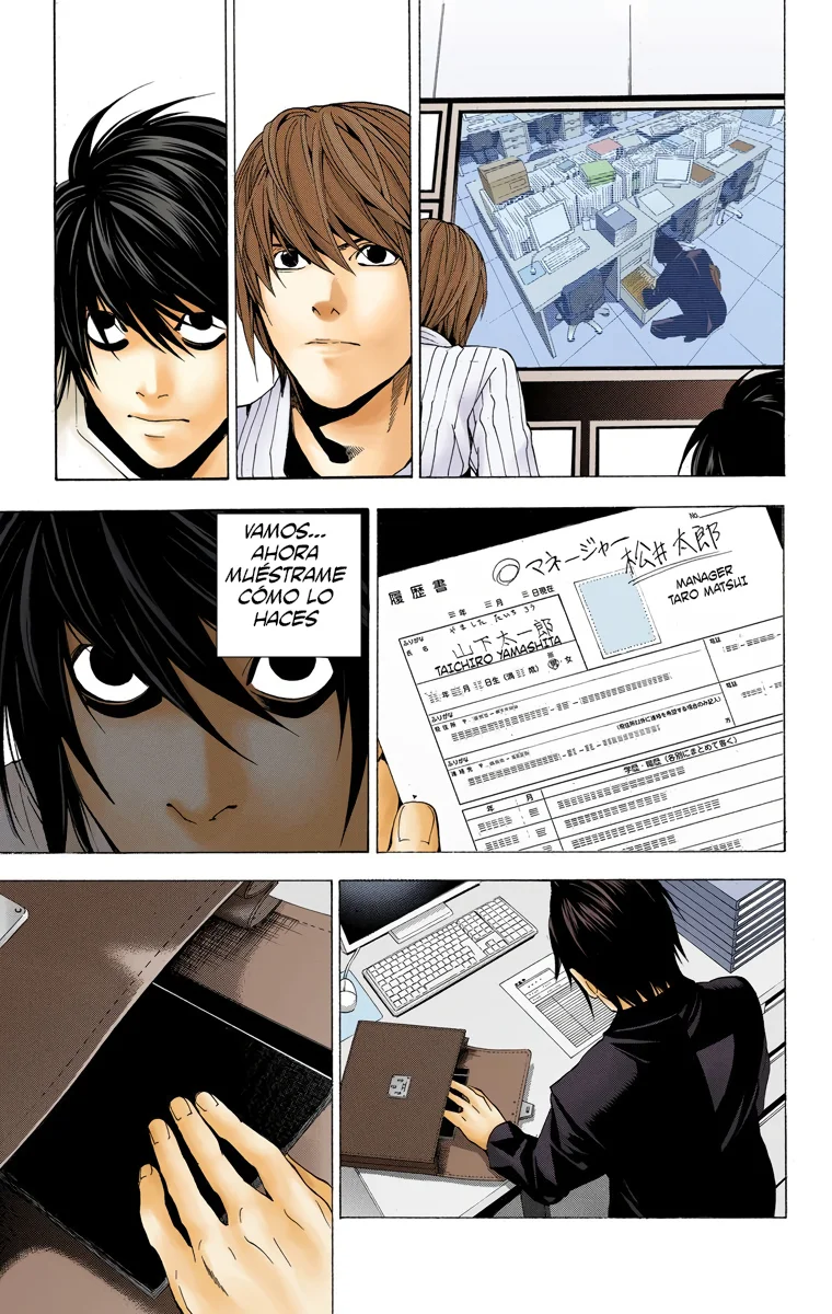 Read Death Note Full Color ES Manga Online