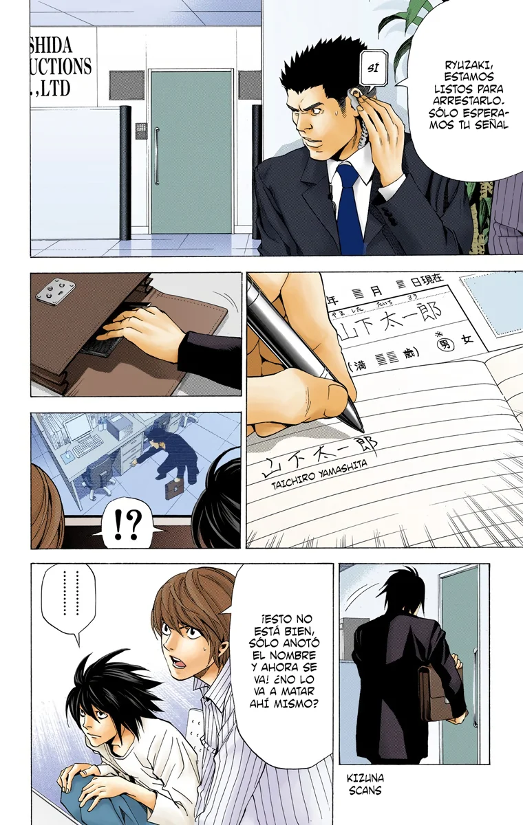 Read Death Note Full Color ES Manga Online