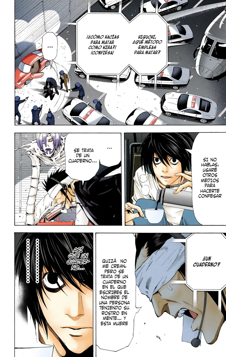 Read Death Note Full Color ES Manga Online