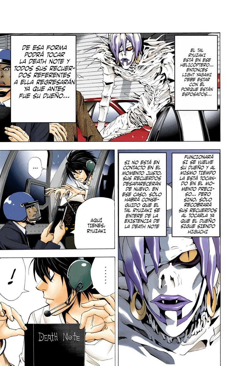 Read Death Note Full Color ES Manga Online