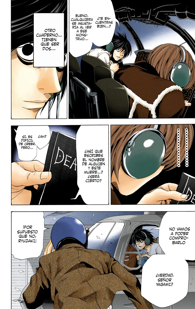 Read Death Note Full Color ES Manga Online