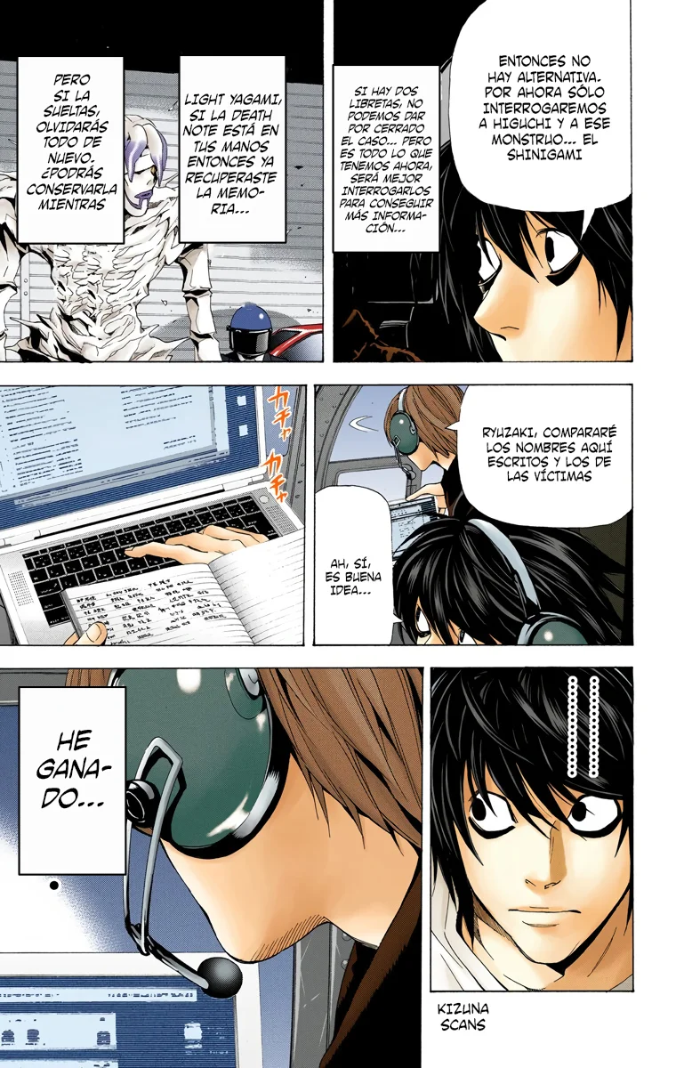 Read Death Note Full Color ES Manga Online