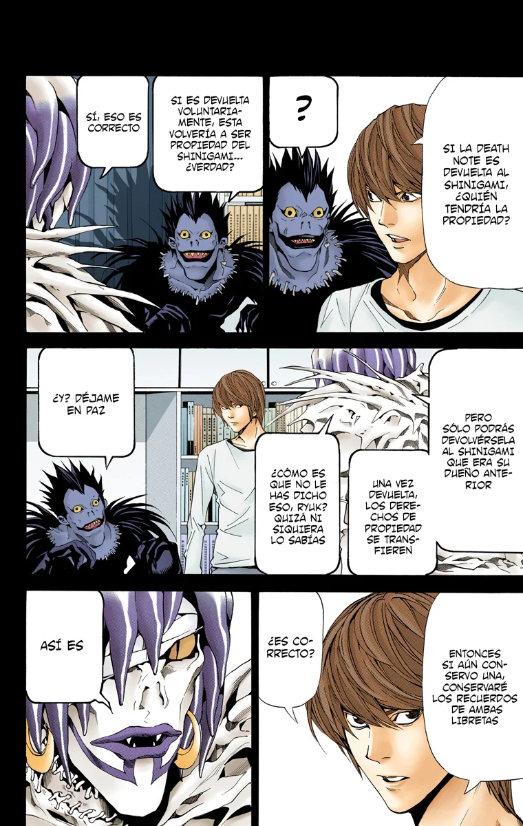 Read Death Note Full Color ES Manga Online