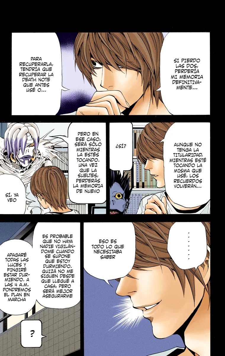 Read Death Note Full Color ES Manga Online