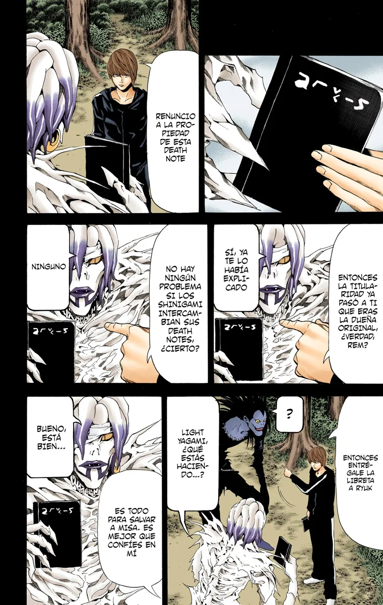 Read Death Note Full Color ES Manga Online