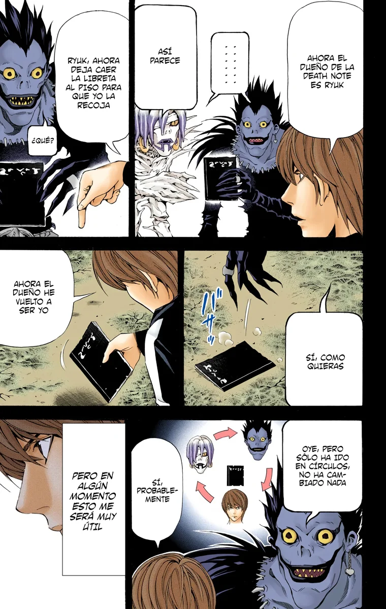 Read Death Note Full Color ES Manga Online