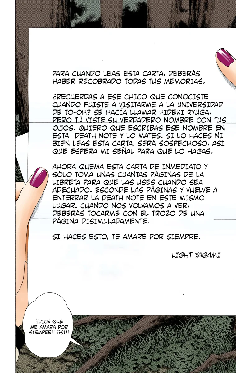 Read Death Note Full Color ES Manga Online
