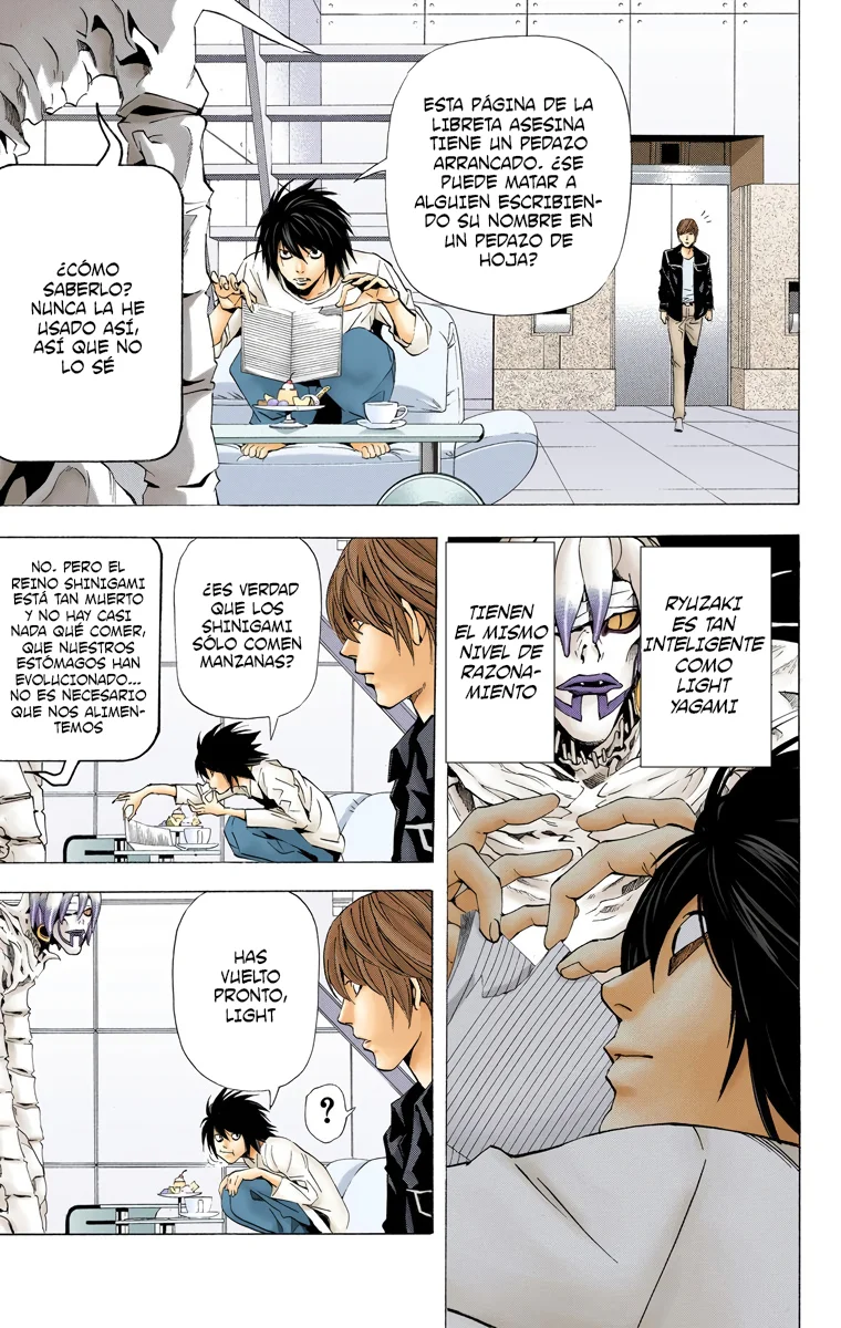 Read Death Note Full Color ES Manga Online