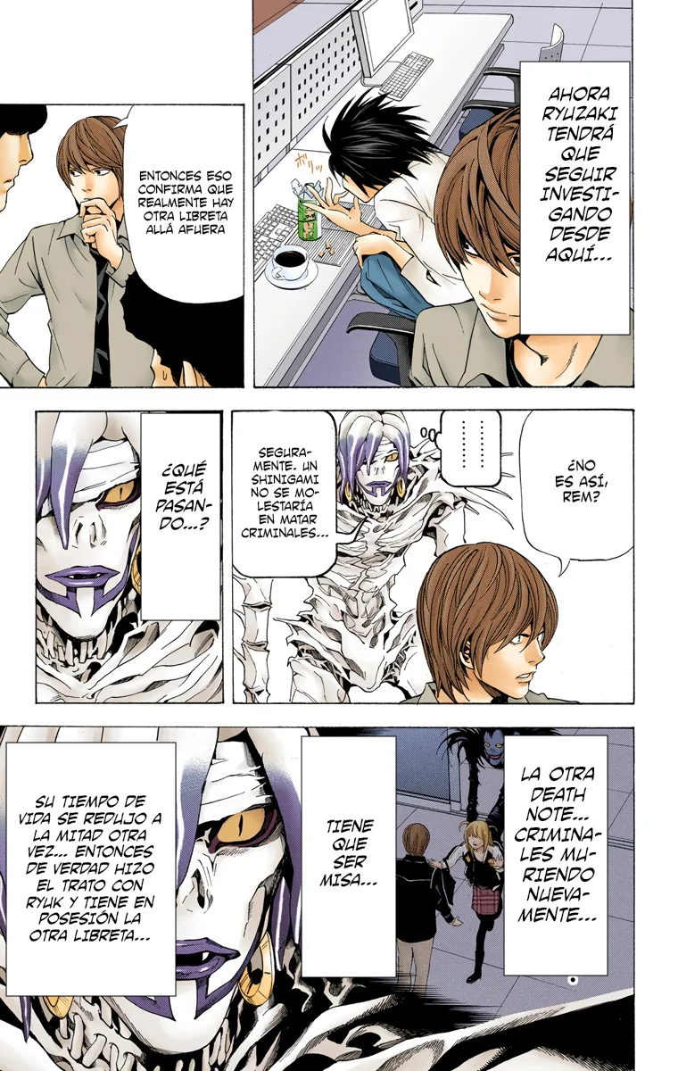 Read Death Note Full Color ES Manga Online