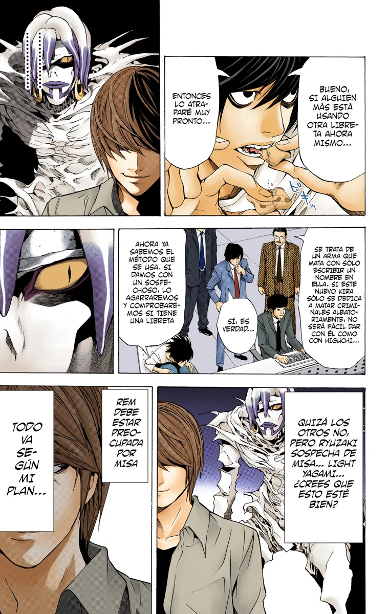 Read Death Note Full Color ES Manga Online