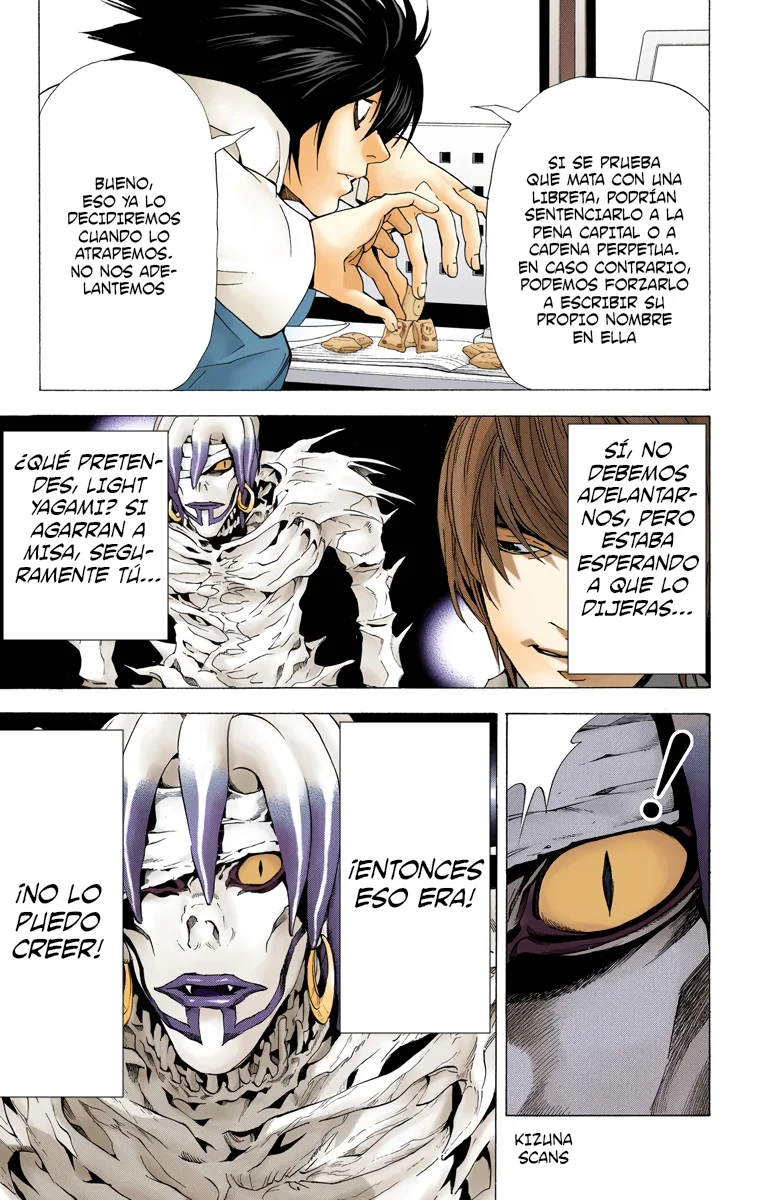 Read Death Note Full Color ES Manga Online