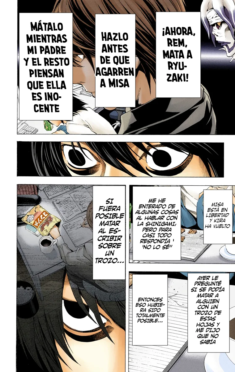 Read Death Note Full Color ES Manga Online