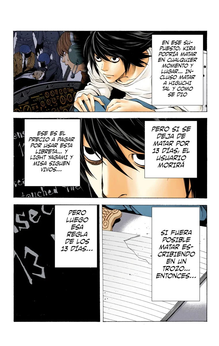 Read Death Note Full Color ES Manga Online