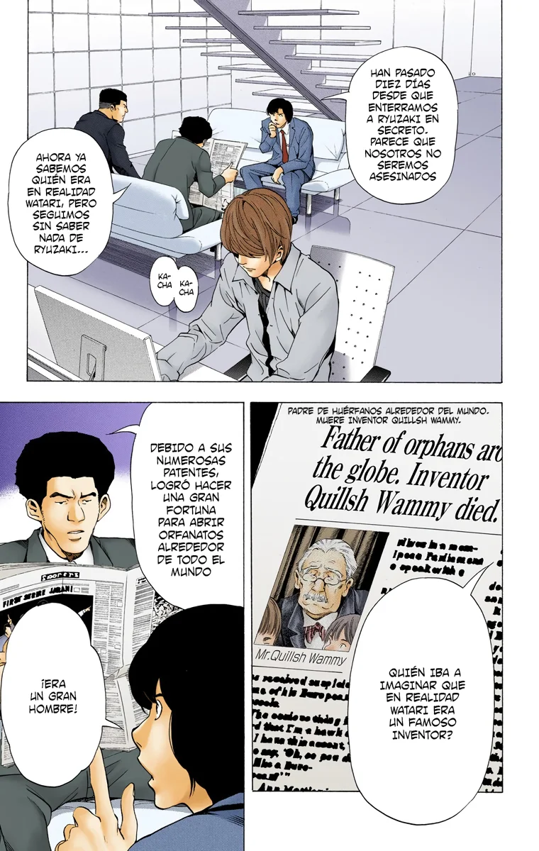 Read Death Note Full Color ES Manga Online