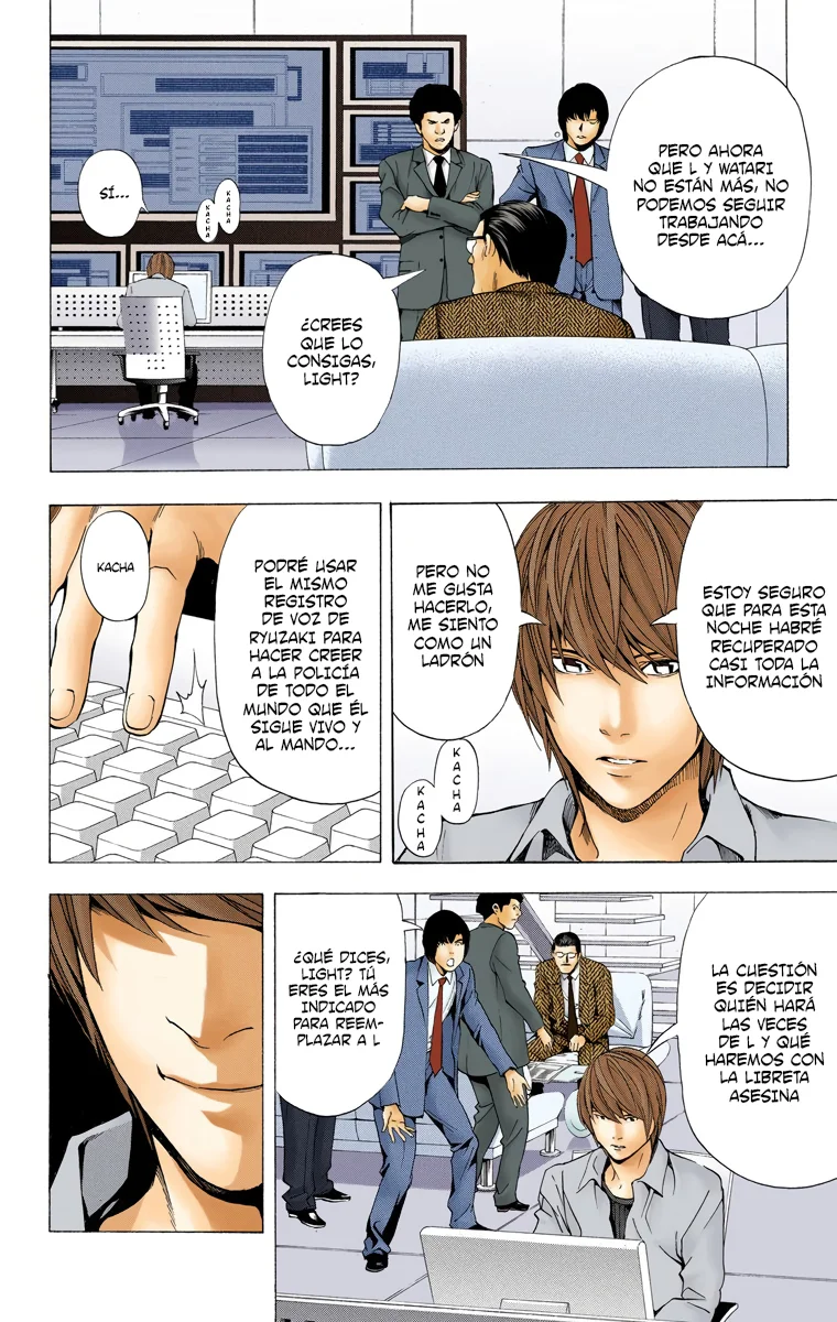 Read Death Note Full Color ES Manga Online