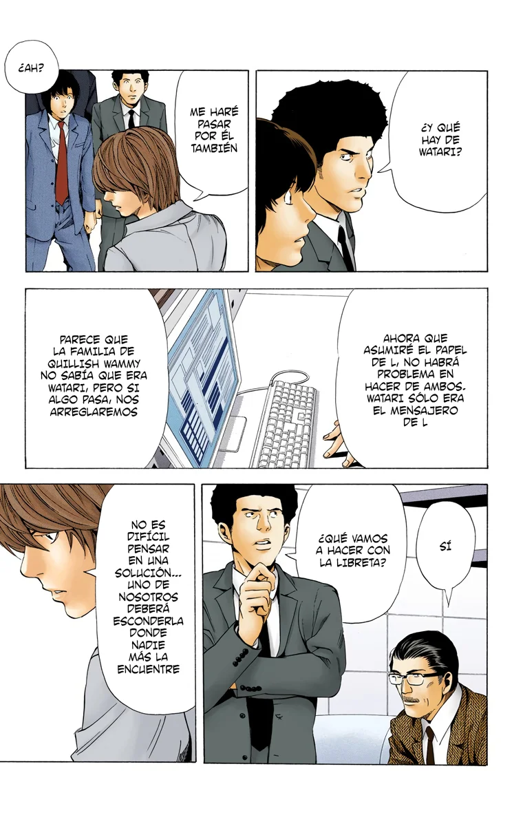 Read Death Note Full Color ES Manga Online