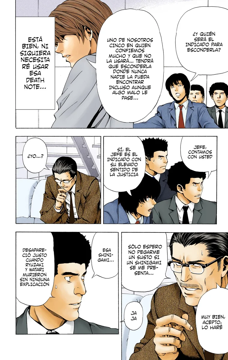 Read Death Note Full Color ES Manga Online