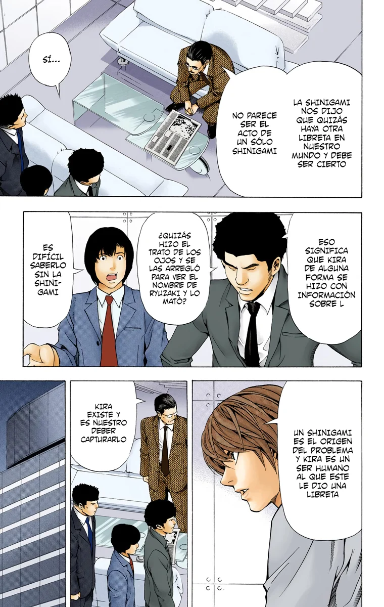 Read Death Note Full Color ES Manga Online