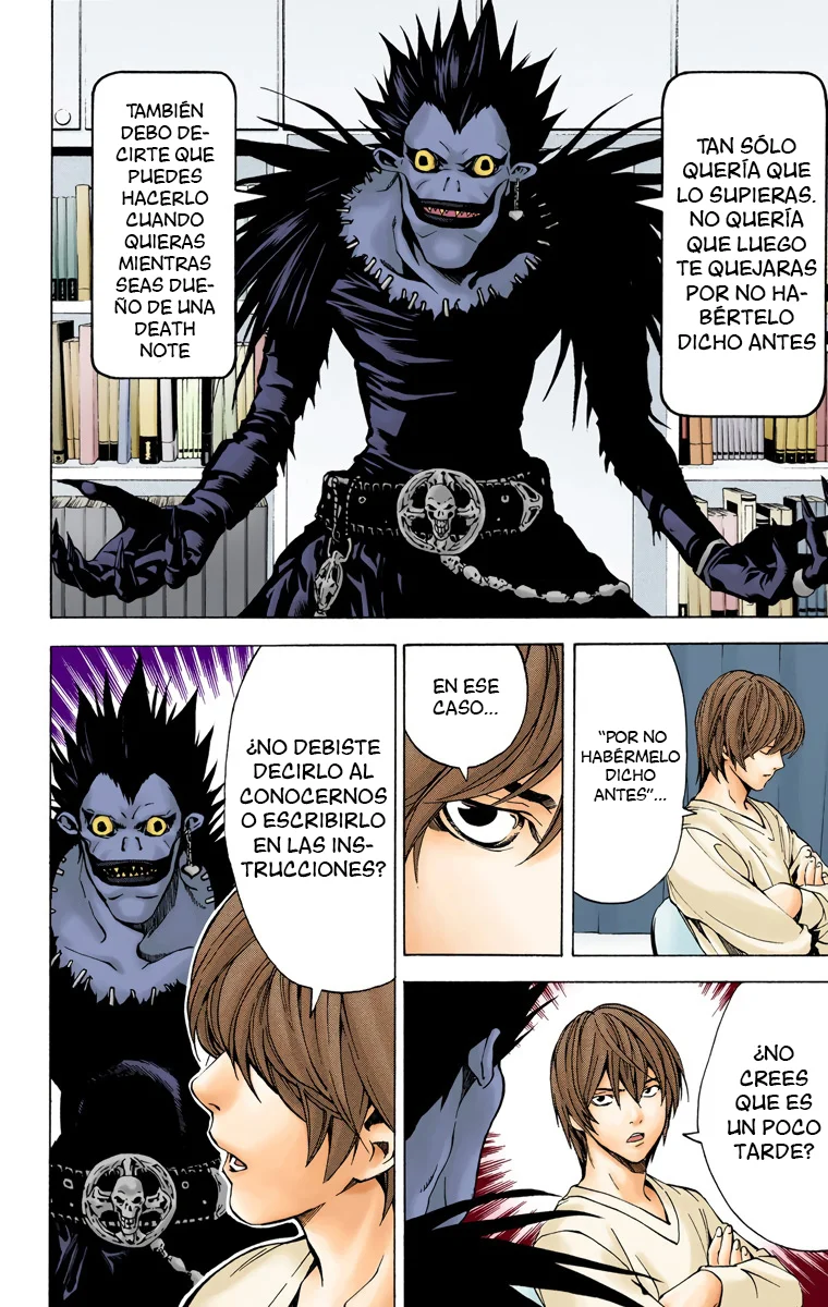 Read Death Note Full Color ES Manga Online