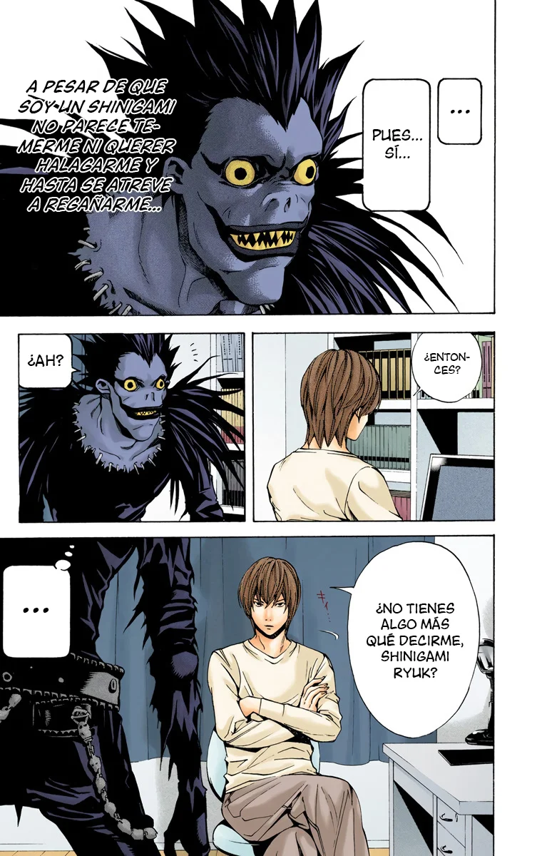 Read Death Note Full Color ES Manga Online
