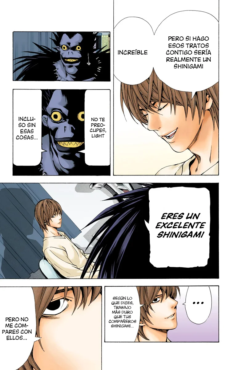 Read Death Note Full Color ES Manga Online