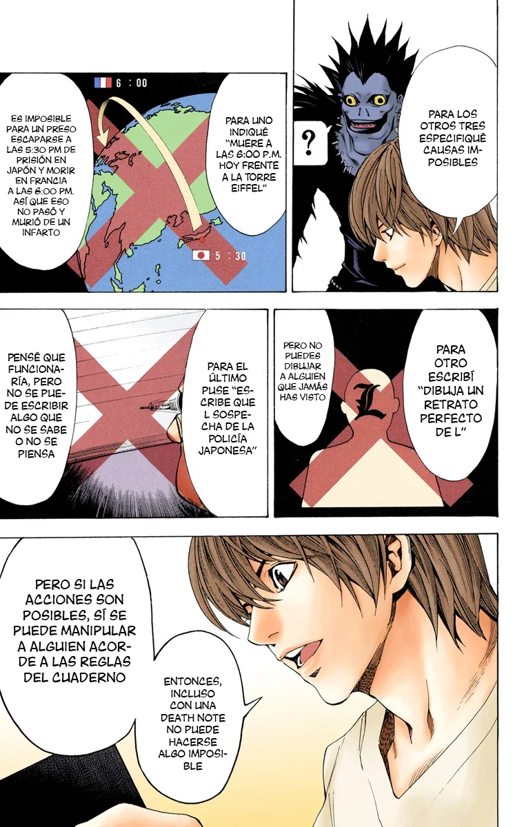 Read Death Note Full Color ES Manga Online