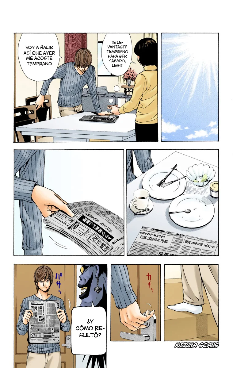 Read Death Note Full Color ES Manga Online