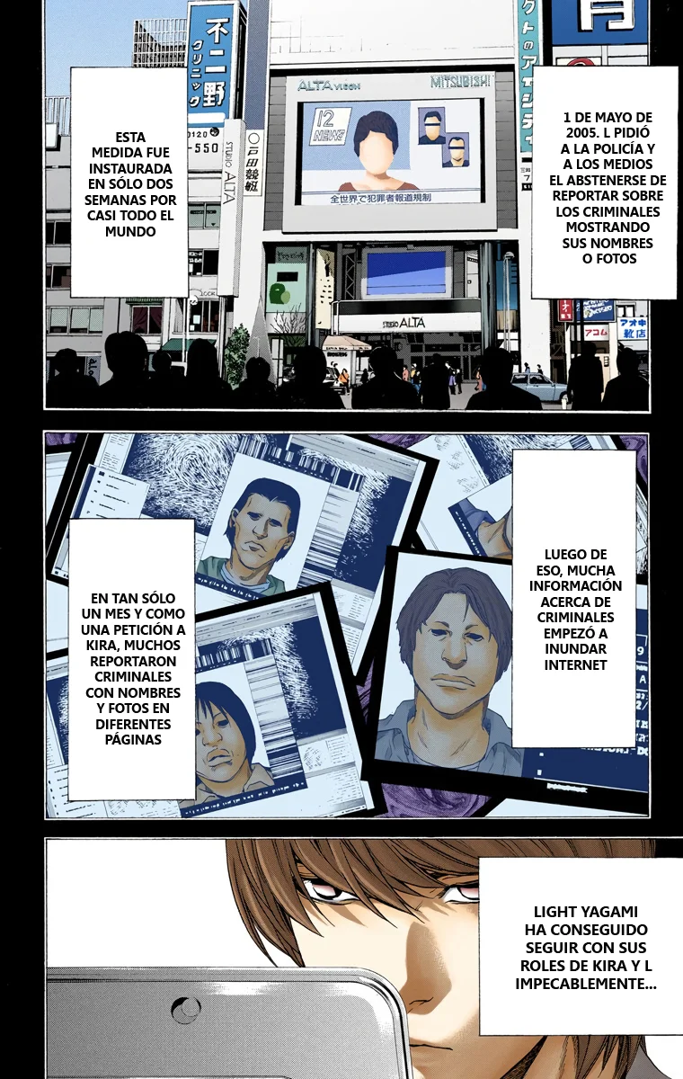 Read Death Note Full Color ES Manga Online