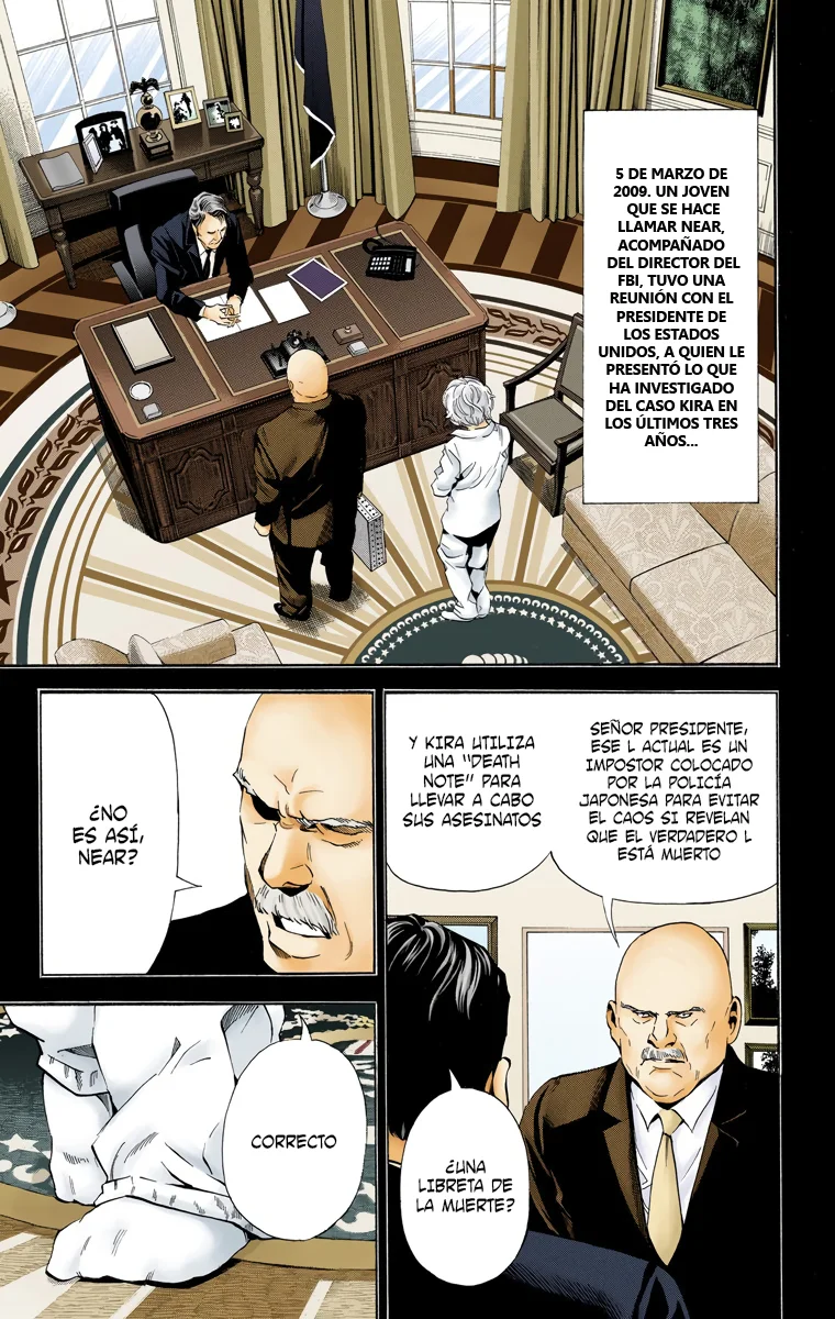 Read Death Note Full Color ES Manga Online
