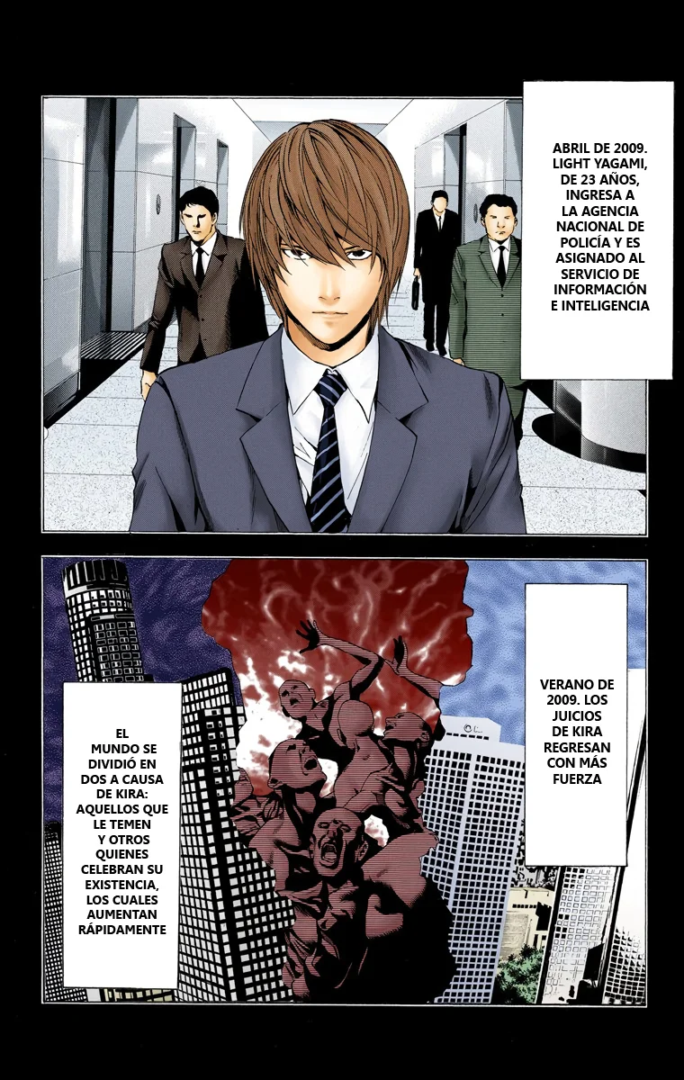 Read Death Note Full Color ES Manga Online