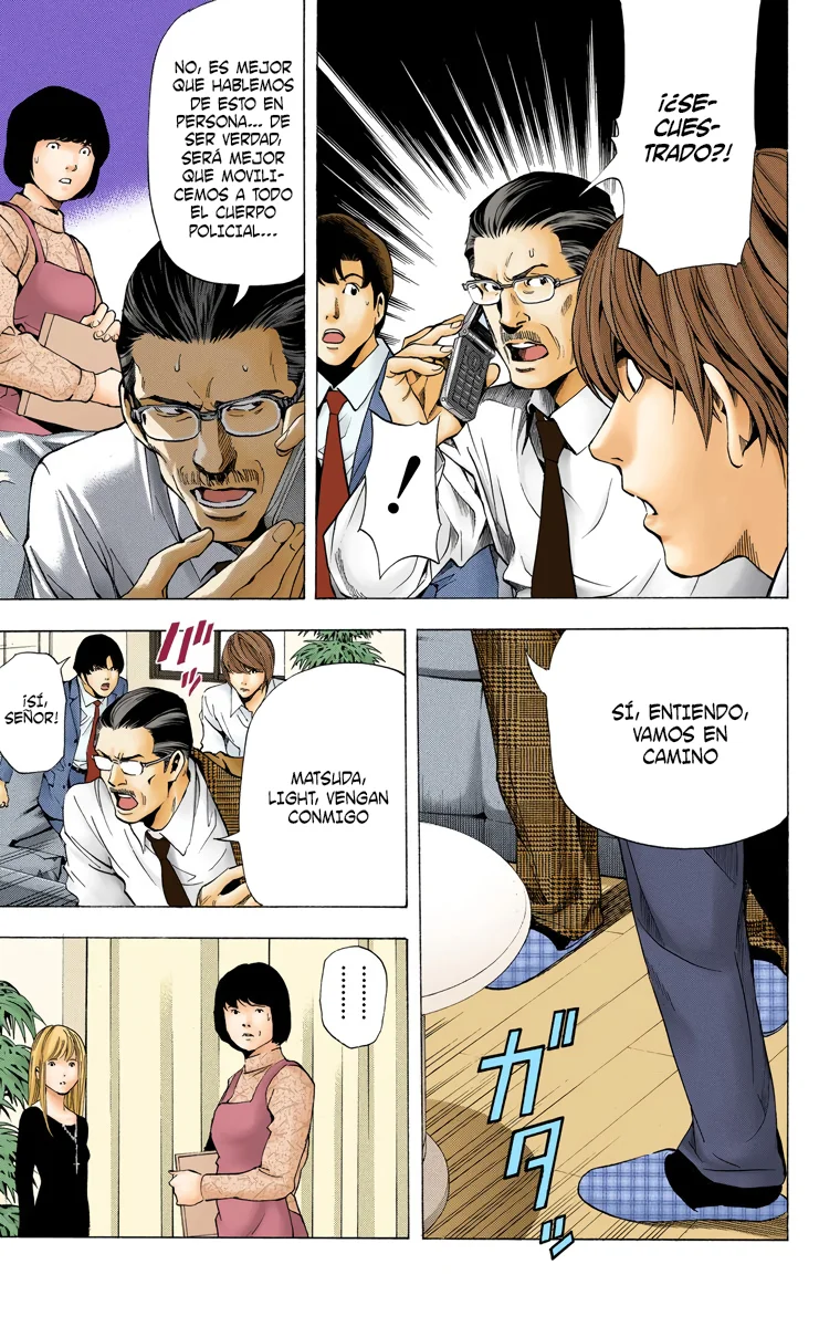 Read Death Note Full Color ES Manga Online
