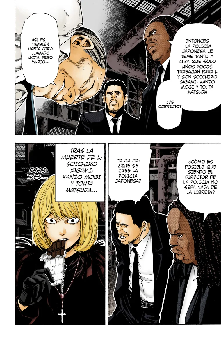 Read Death Note Full Color ES Manga Online