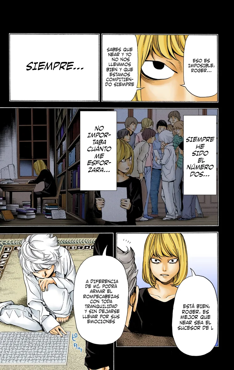 Read Death Note Full Color ES Manga Online