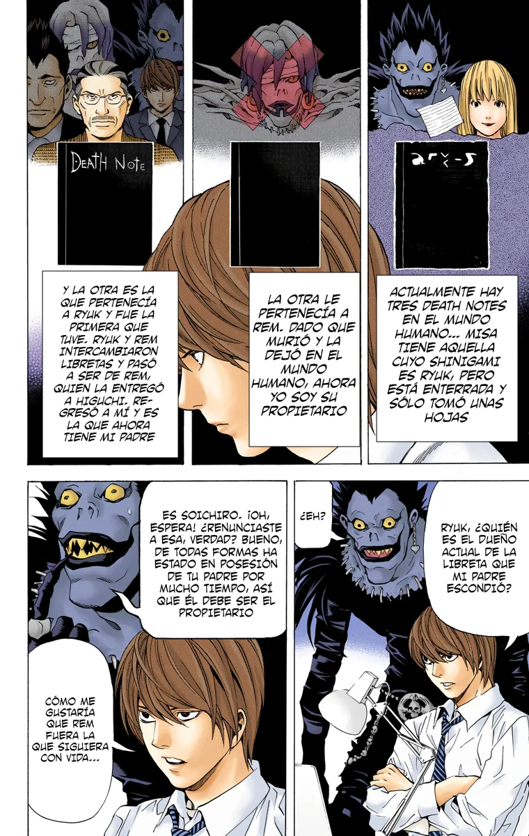 Read Death Note Full Color ES Manga Online
