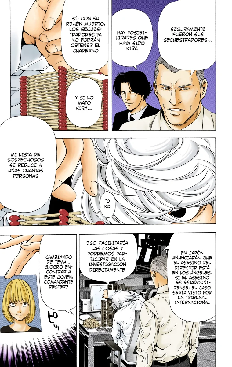 Read Death Note Full Color ES Manga Online
