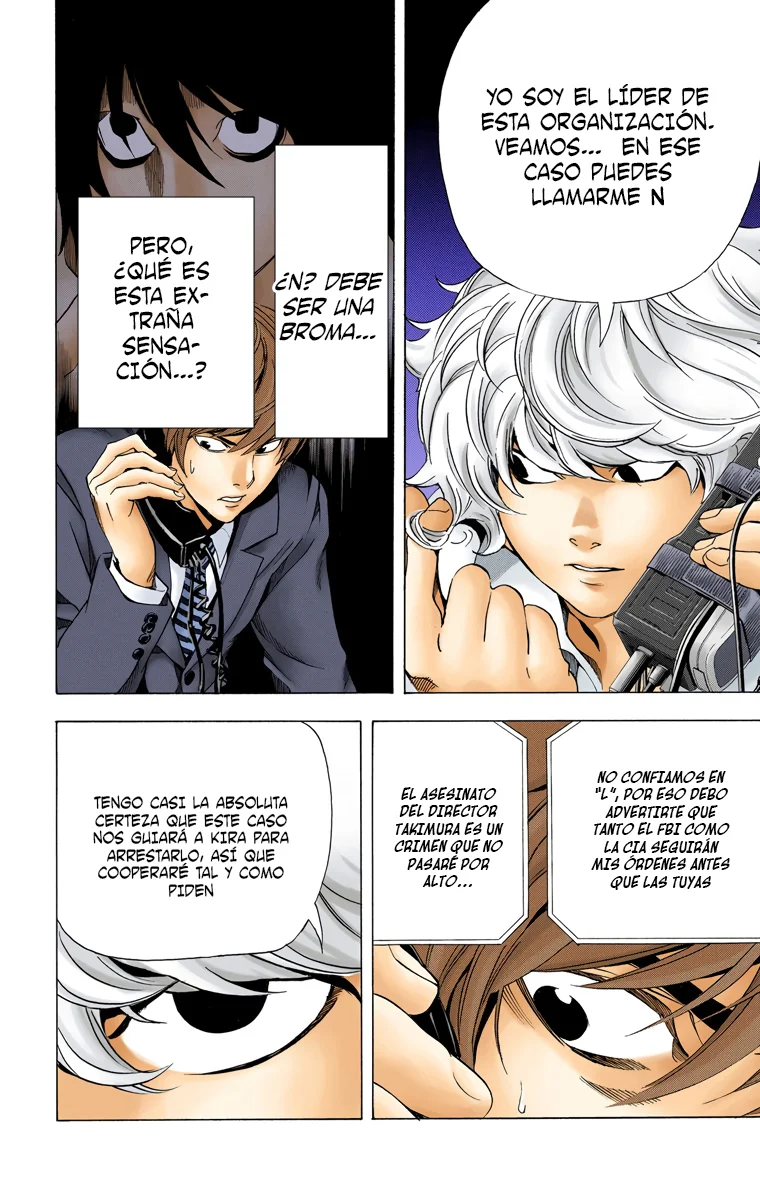 Read Death Note Full Color ES Manga Online