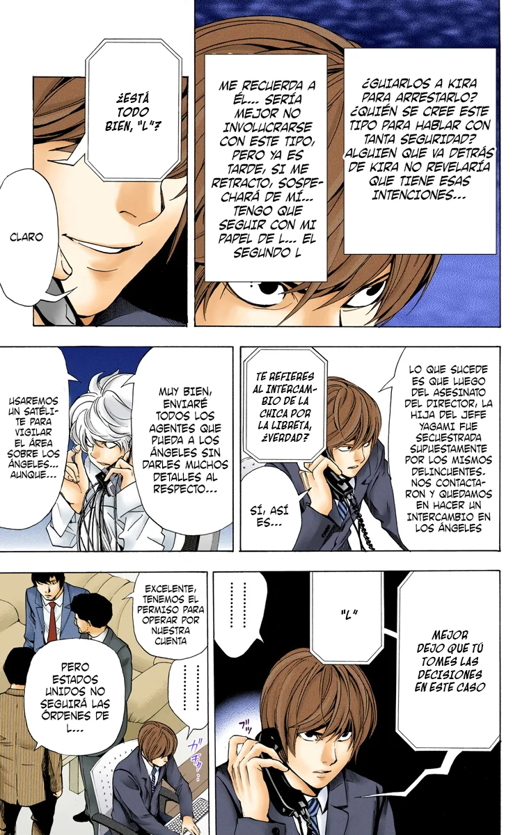 Read Death Note Full Color ES Manga Online