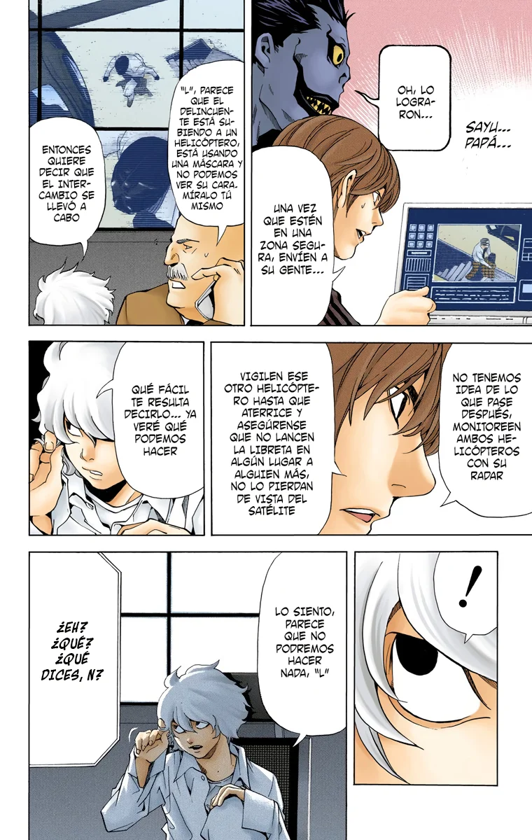 Read Death Note Full Color ES Manga Online