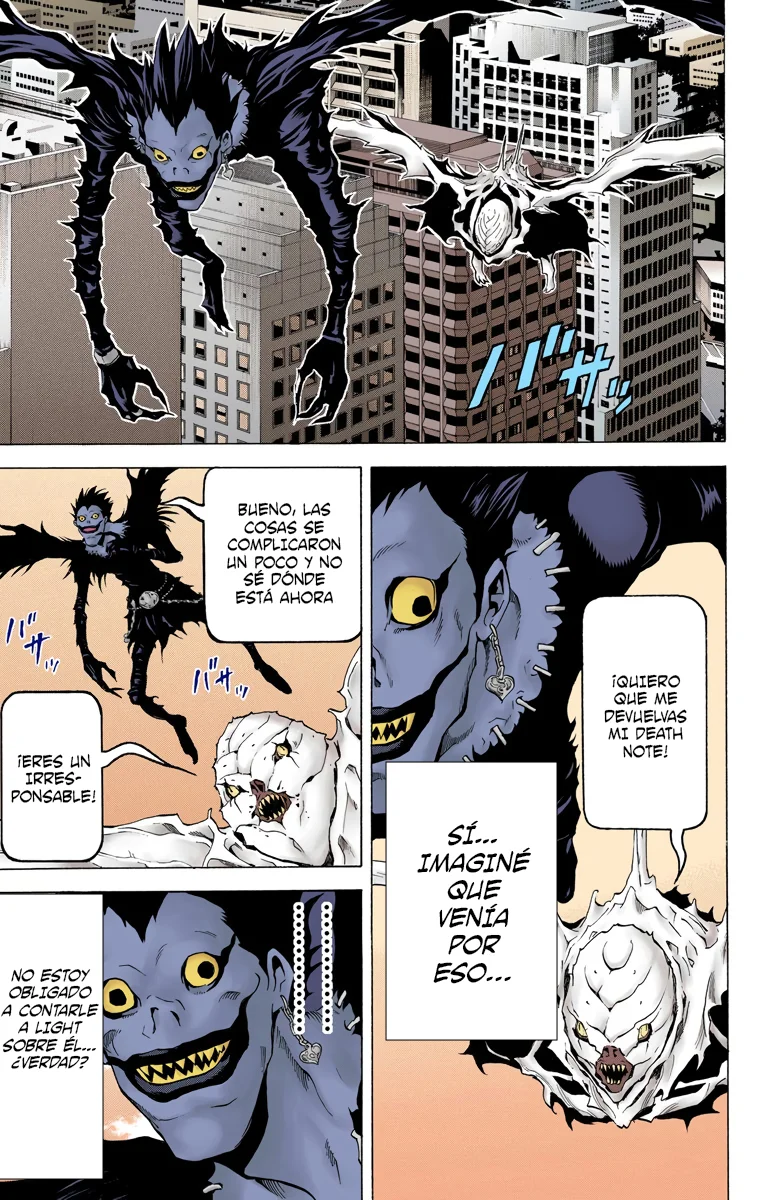 Read Death Note Full Color ES Manga Online