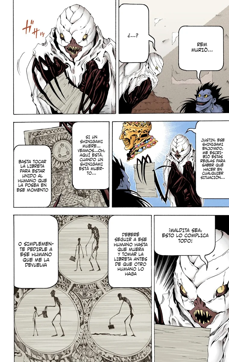 Read Death Note Full Color ES Manga Online