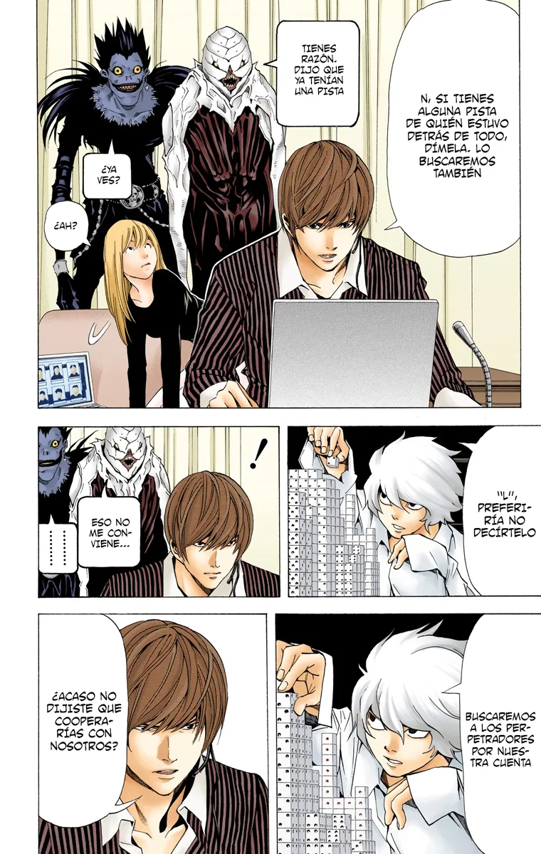 Read Death Note Full Color ES Manga Online