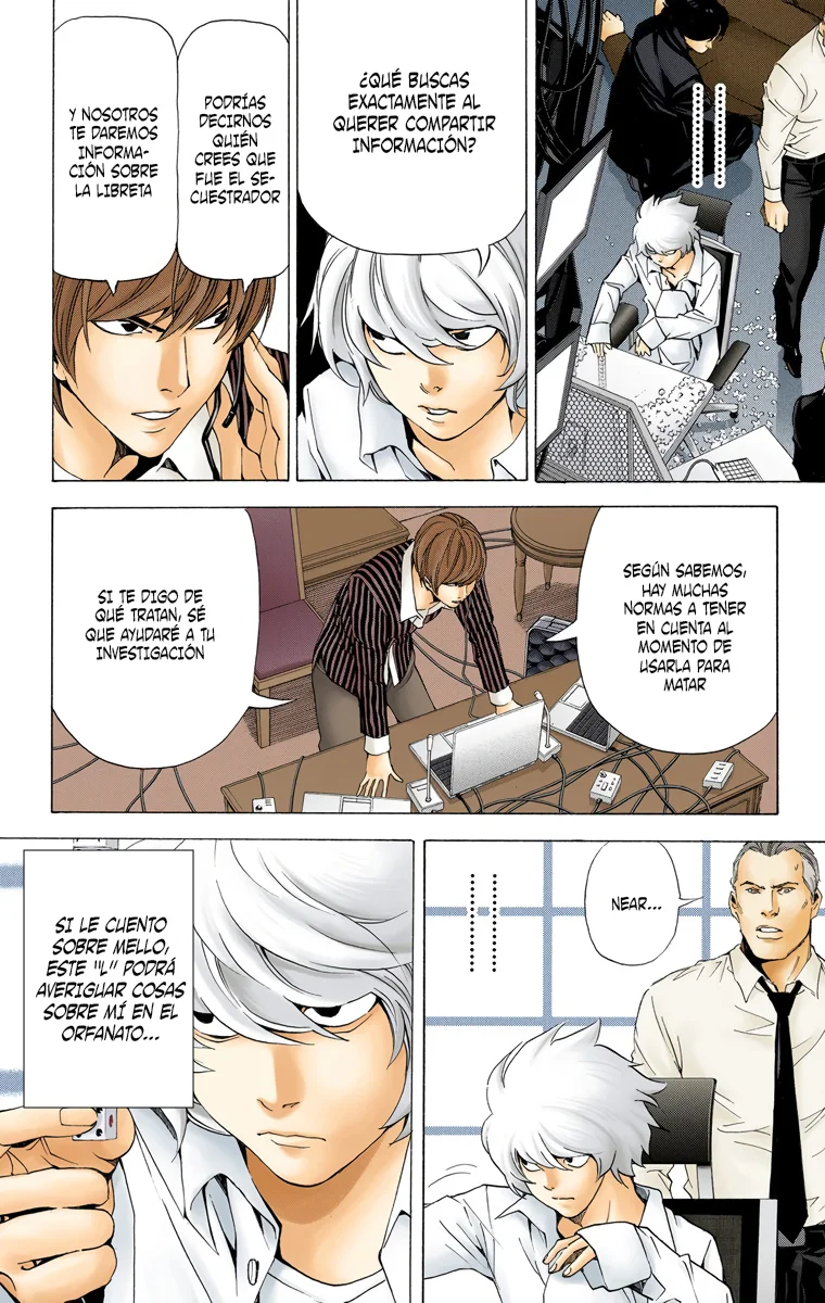 Read Death Note Full Color ES Manga Online