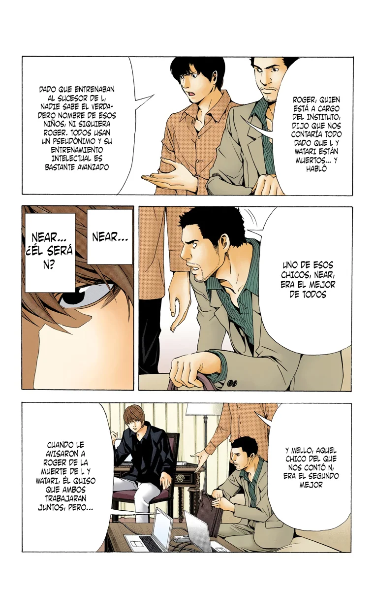 Read Death Note Full Color ES Manga Online