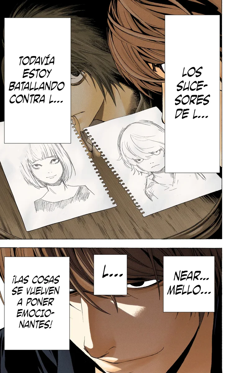 Read Death Note Full Color ES Manga Online