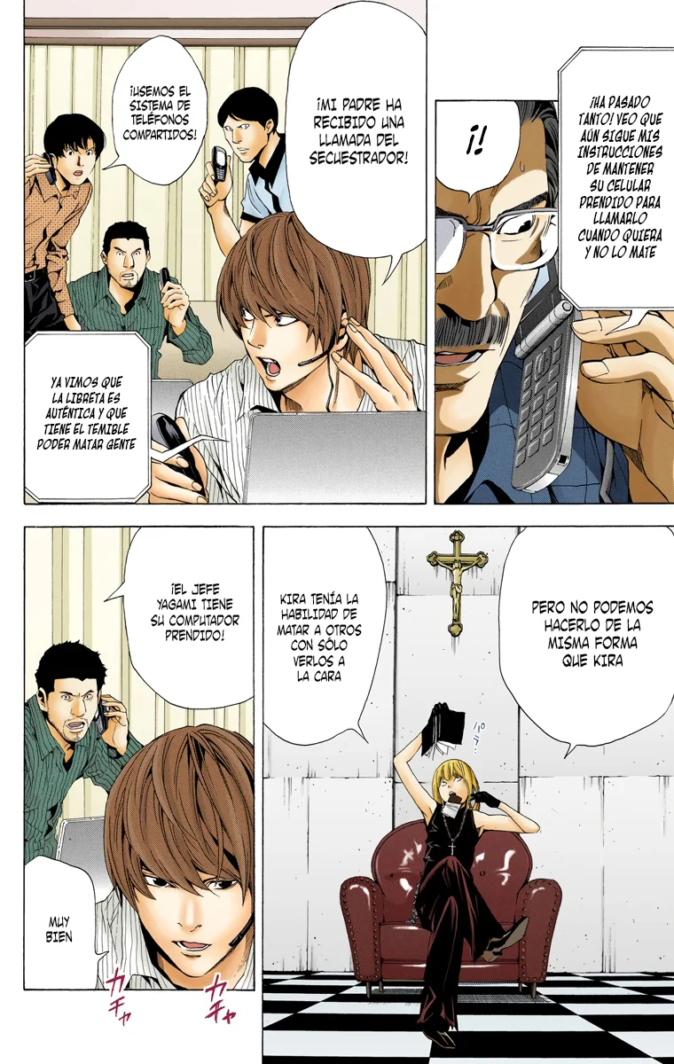 Read Death Note Full Color ES Manga Online