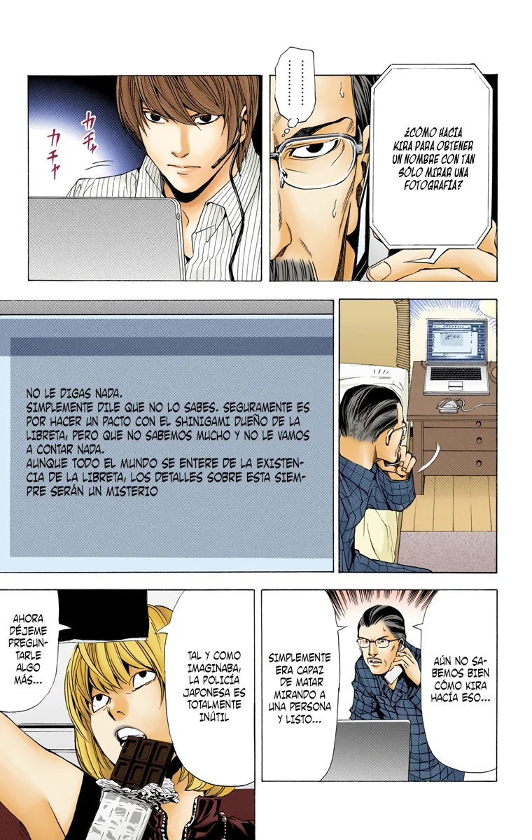 Read Death Note Full Color ES Manga Online