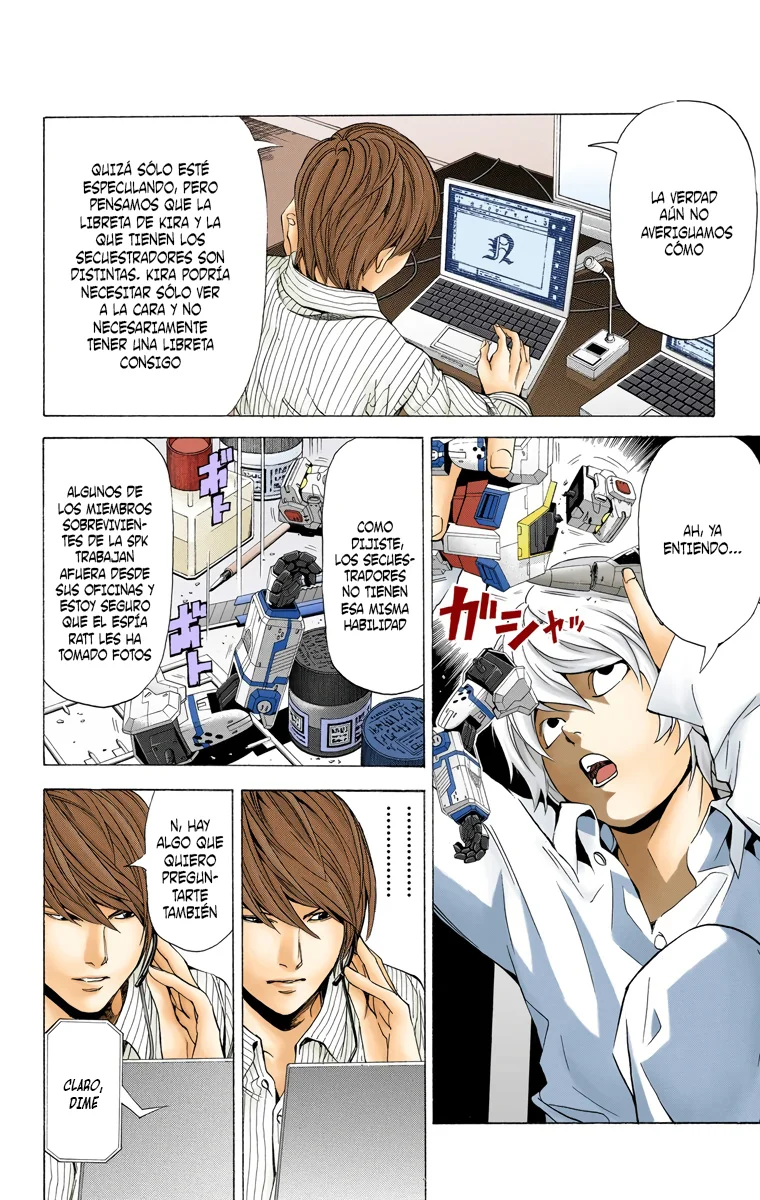 Read Death Note Full Color ES Manga Online