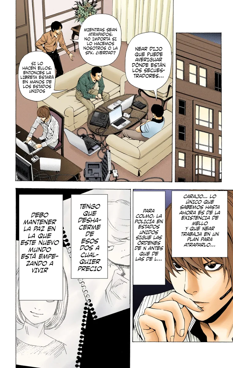 Read Death Note Full Color ES Manga Online