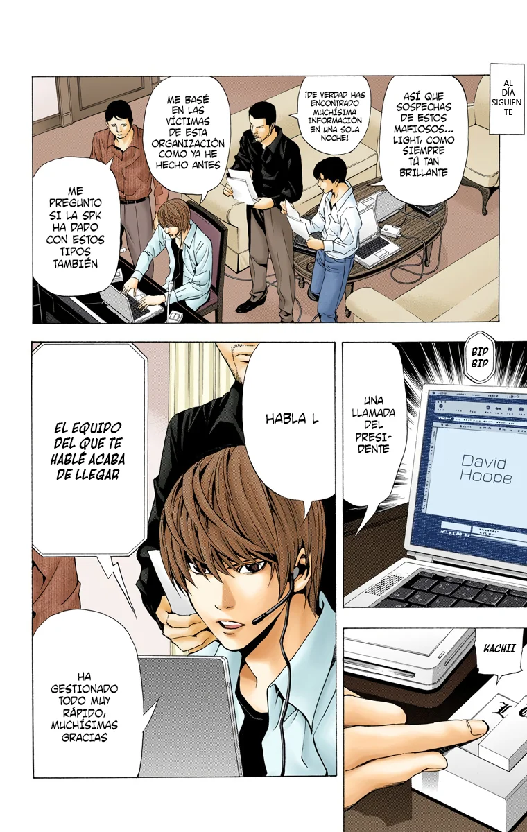 Read Death Note Full Color ES Manga Online