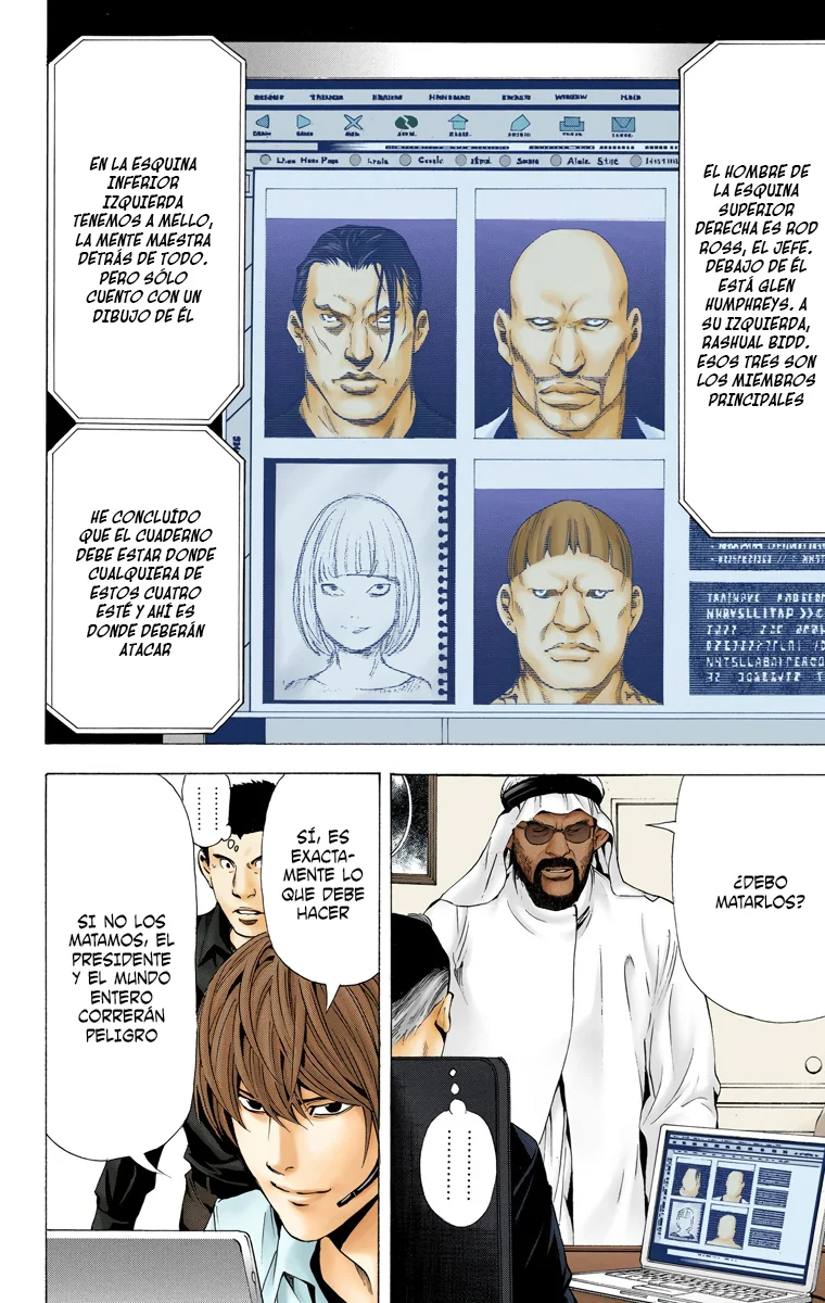 Read Death Note Full Color ES Manga Online
